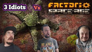 Stranded on Vulcanus WORM HUNTING TONIGHT  Factorio Spaceage [upl. by Gausman602]