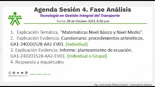 Cuestionario Procedimientos Aritméticos e Informe Planteamiento de EcuaciónMatemáticas Fraccionario [upl. by Ennaeus]