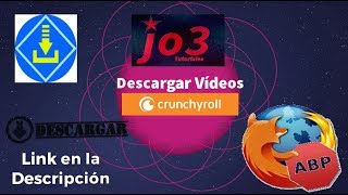 Bajar Vídeos de Crunchyroll Método Septiembre 2017 lAllavSoft Full [upl. by Eachelle]