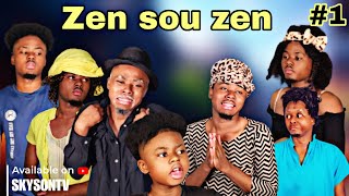 ZEN SOU ZEN 1 Mezanmi vin gade jan Ti Nene deraye nan men Sonia ak granma  SKYSONTV [upl. by Julissa]