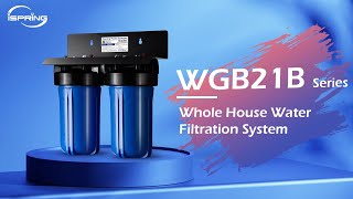 Labtested Whole House Water Filter System  iSpring WGB21B Series [upl. by Waite]