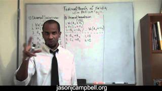 5 Logic Lecture Predicate Logic Formal Proofs of Validity Universal Generalization [upl. by Mozelle927]