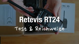 Retevis RT24 PMR FunkgeraÌˆt amp Reichweite Test [upl. by Jewelle]