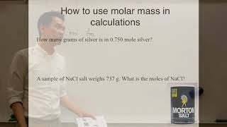 How To Calculate The Molar Mass of a Compound  Quick amp Easy [upl. by Aihtak]