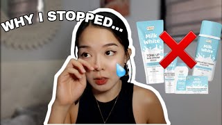 FRESH MILK WHITE SET REVIEWWHY I STOPPED USING [upl. by Akimed]