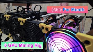 Ergo Mining 675MHS 500 Per Month with 6 GPUs [upl. by Kano544]