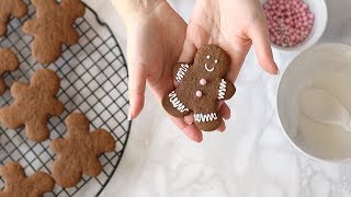 BISCOTTI PAN DI ZENZERO Ricetta originale Gingerbread [upl. by Leunamme979]