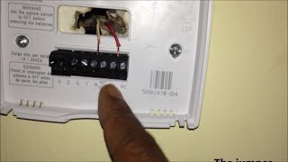 2Wire Installation for Honeywell Thermostat [upl. by Glennie]