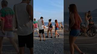 Ipanema Beach Brasil shortvideo braziltourism leblonbeach travel [upl. by Noiramed]