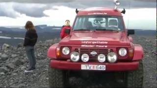 Four Wheeling the volcanic glaciers of Iceland the land of fire and ice [upl. by Eirrej]