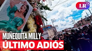 MUÑEQUITA MILLY entierro de cantante en cementerio de Juliaca EnVivoLR [upl. by Malkah]