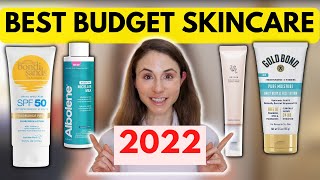 The BEST BUDGET FRIENDLY SKINCARE PRODUCTS OF 2022 [upl. by Nies628]