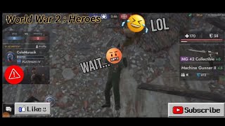 World War 2  Heroes Gameplay  Back With Banger  Hope You Enjoy [upl. by Nnylatsyrc184]