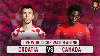 Croatia VS Canada 41 World Cup Qatar 2022 Watch Along LIVE [upl. by Nichola]