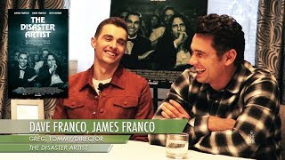 The Disaster Artist Interview  James Franco and Dave Franco [upl. by Pinkerton545]