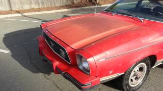 78 mustang mach1 v8 all original 98k miles [upl. by Anaeed476]