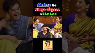 Akshay ne VidyaTapsee ki Le Lee🤣 akshaykumar vidyabalan funnyshorts viralshort bollywood [upl. by Bower]