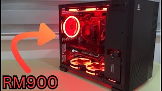 Saya Buat Gaming Pc Dengan Hanya Budget RM900 [upl. by Asli]