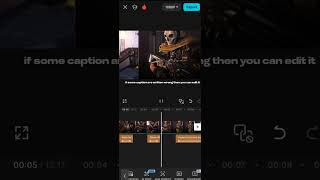 How to add animated captions in capcut shorts VelociEditZ [upl. by Coppinger39]