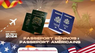 AVOIR UN PASSEPORT BÉNINOIS EST UNE CHANCE  JOUEZ VITE VOTRE LOTO VISA USA [upl. by Laup132]