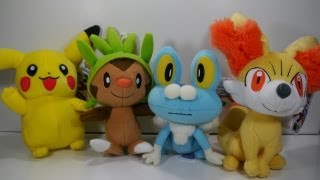 Review Pokémon XY  Series 1 Plush [upl. by Nylrehs]