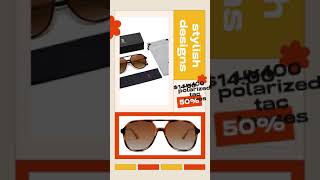 Retro Polarized Aviator Sunglasses for Women Men [upl. by Hylton683]