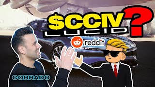 Lucid Wall Street Bets Defend CCIV Redditor said Retail traders should quotkeep buyingquot until 300 [upl. by Josias]