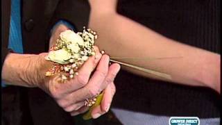 Learn how to professionally create a Traditional Wrist Corsage [upl. by Nevin775]