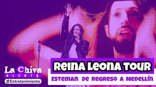 Esteman llega a Medellín con Reina Leona Tour [upl. by Anitahs697]