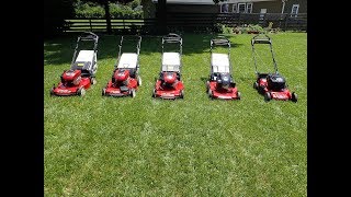 Toro Recycler LawnMowers 5 Super Recycler Personal Pace amp Smartstow Review  July 28 2018 [upl. by Newberry]