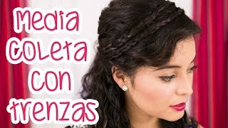 PEINADO CON TRENZAS PARA CABELLO CHINO [upl. by Ama671]