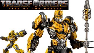 Transformers Rise of the Beasts Cheetor AMK 20 Series Maximal and Bee Battle Gear [upl. by Nita]