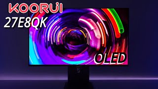 Koorui 27E8QK OLED Gaming Monitor Review OLED Dimming vs 27GS95QE amp MSI 271QRX [upl. by Joh690]