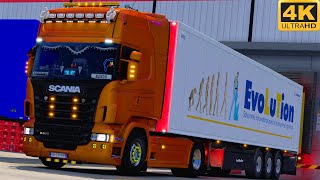 G29 ETS2 4K 60FPS  SCANIA R480  TOULOUSE 🇫🇷  OLBIA 🇮🇹 [upl. by Allenrad]