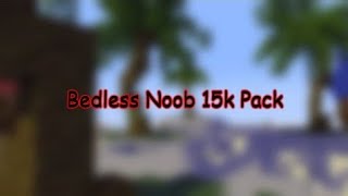 Bedless Noob 15k Texture Pack MCPE [upl. by Anneh]