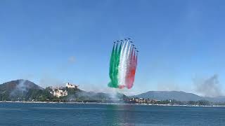 Frecce Tricolori Arona 2022  Entusiasmante Finale [upl. by Adrial]