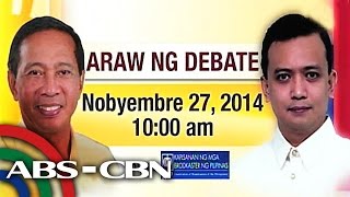 What BinayTrillanes will debate on [upl. by Fleisig]