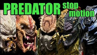 【Bad lands】 FERAL PREDATOR ＆ ALPHA PREDATOR VS Rogue Space Tribe 【NECA】 [upl. by Dniren]