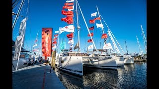 Fountaine Pajot Saona 47 Debut  Annapolis Boat Show [upl. by Brittaney]