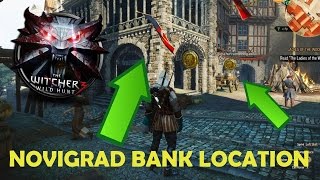 The Witcher 3 Bank Location in Novigrad Change Orens and Florens to Crowns [upl. by Laenahtan]