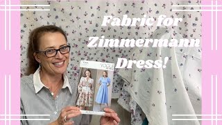 Turning Fabric into Fashion  ZIMMERMAN inspired fabric arrived  Lets make this dress [upl. by Tab325]