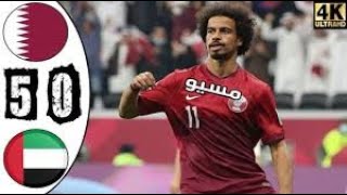 ملخص اهداف قطر والامارات كأسالعرب [upl. by Nitsur]