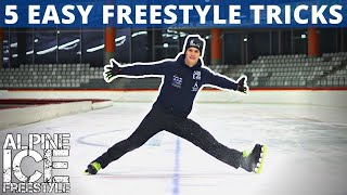 5 Easy Iceskating Tricks to impress your Friends [upl. by Cammie]