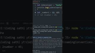 JavaScript Variable Naming Conventions Explained  Rule 4 Start Variables with Underscore Only [upl. by Reis]