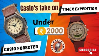 All about Casio Forester FT500WC  Timex Expedition Competition casio forester timex expedition [upl. by Gredel]