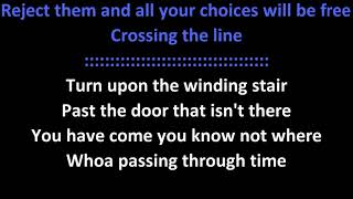 Steve Winwood  Crossing The Line KARAOKE [upl. by Ahsaeyt]