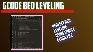 GCode Bed Leveling on the Ender 3v2 or Any 3D Printer [upl. by Zullo]