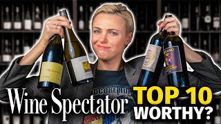 Reacting amp Tasting WINE SPECTATOR Top 10 Wines of 2023 [upl. by Adrianna452]