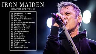 Iron Maiden Greatest Hits Full Album  Best Songs Of Iron Maiden All Time [upl. by Llehsyt]