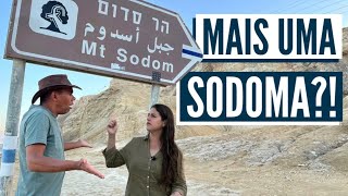 A ARQUEOLOGIA DE SODOMA Especial Israel com Aline e Rodrigo Silva [upl. by Aniluj181]